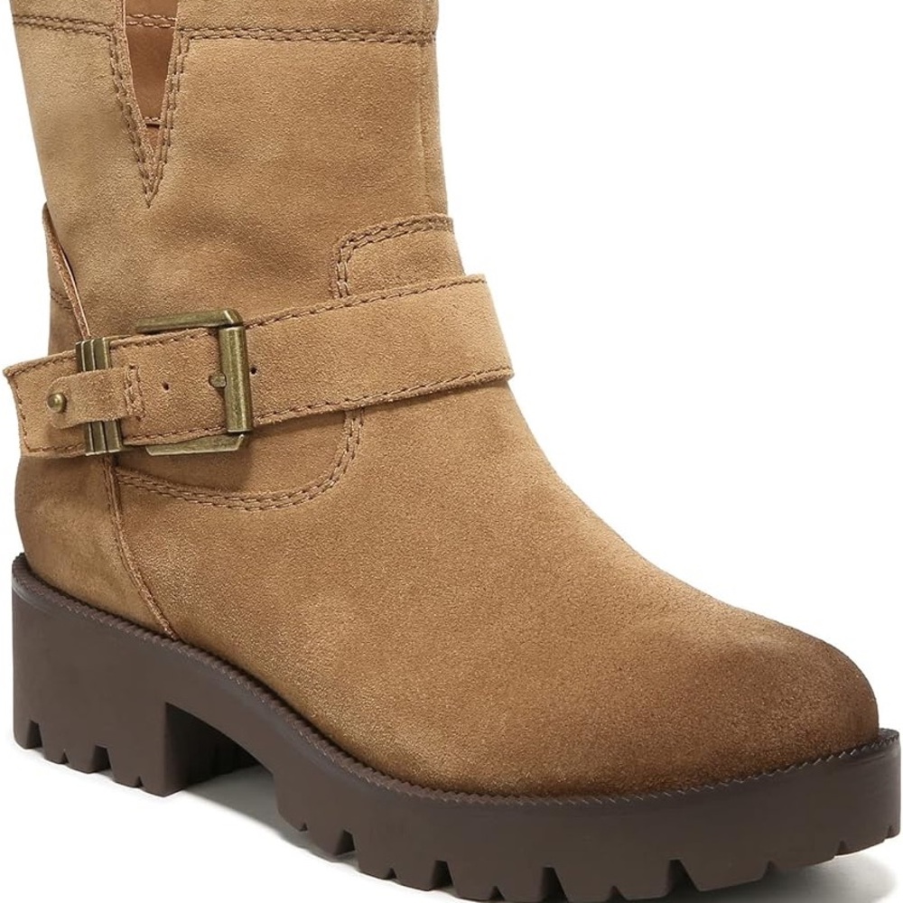 Zodiac womens Miller Booties Motorcycle Boot 9.5M